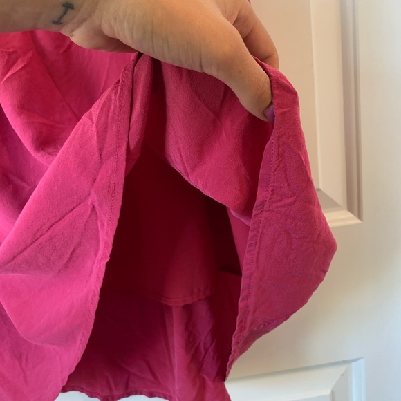 Paraphrase 100% Silk High Low Flowy Formal Dress - Picture 7 of 8